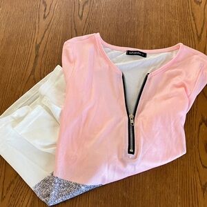 JUST FASHION NOW LONG SLEEVE TOP  NWOT